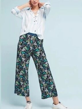 Anthropologie Ett:Twa Rousseau Cropped Wide-Leg Pants M?